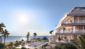 New homes on the shore of the Mediterranean