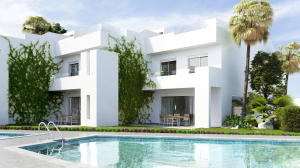 Exclusive townhouse development in the golf valley